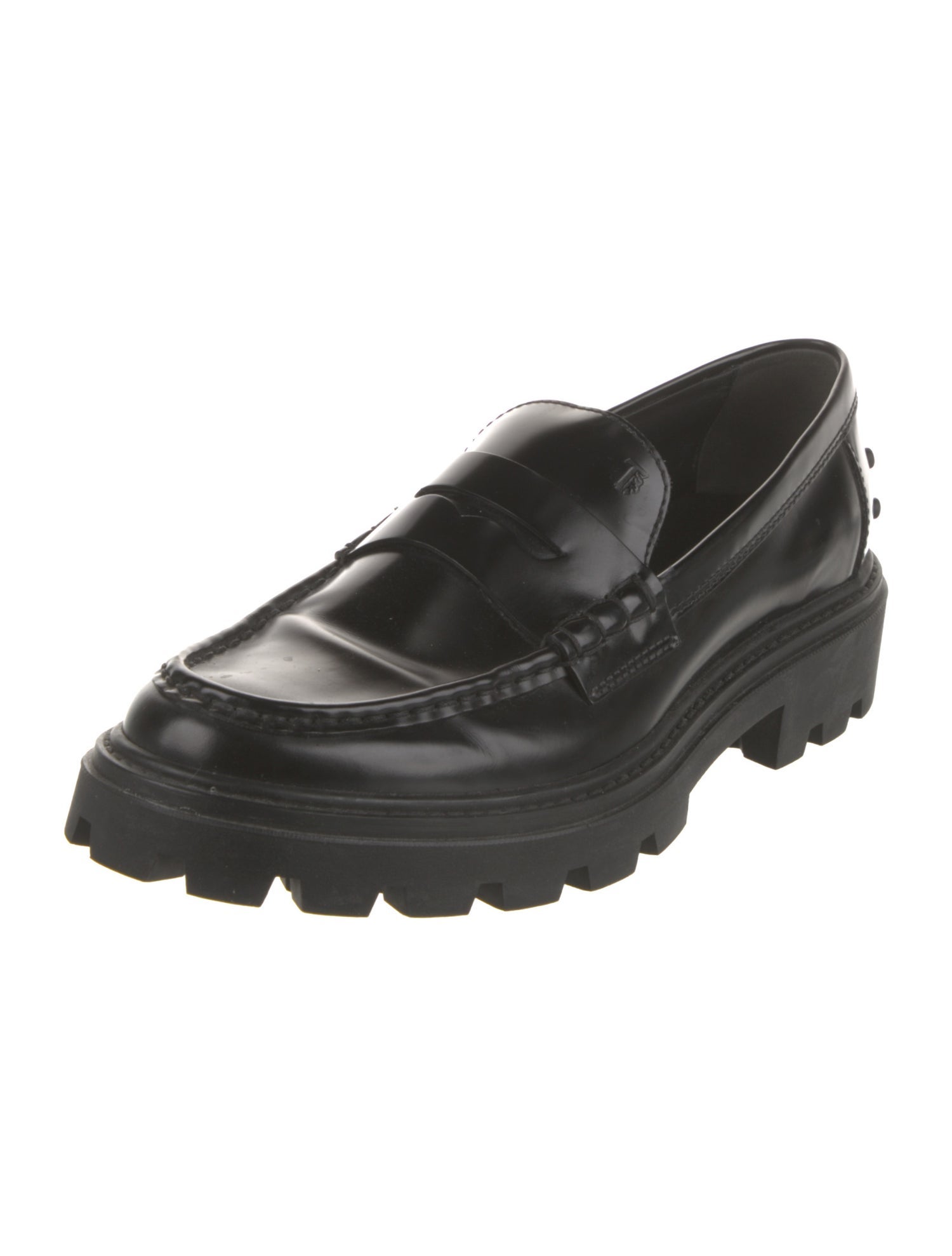 Tod's Patent Leather Loafers