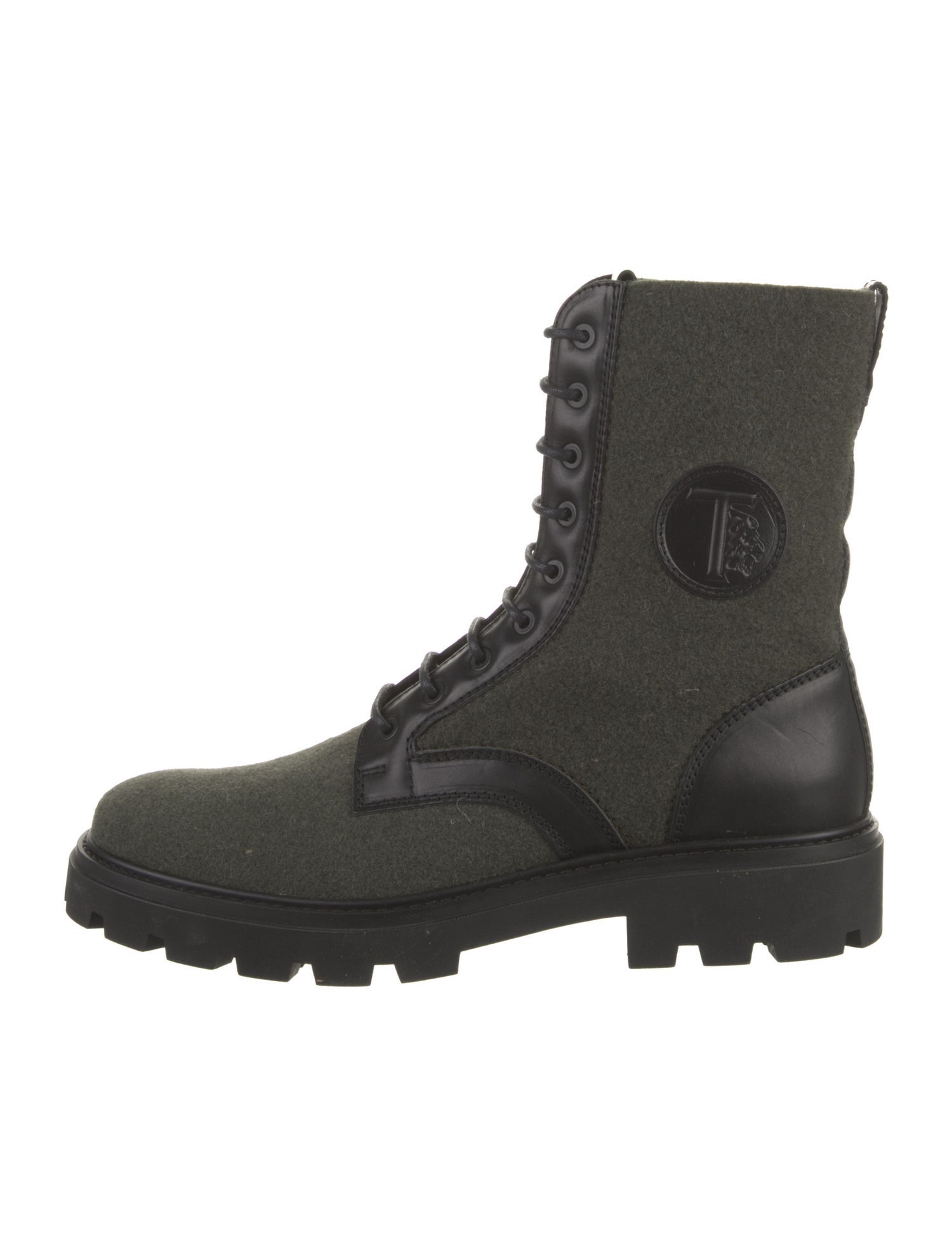 Tod's Wool Combat Boots