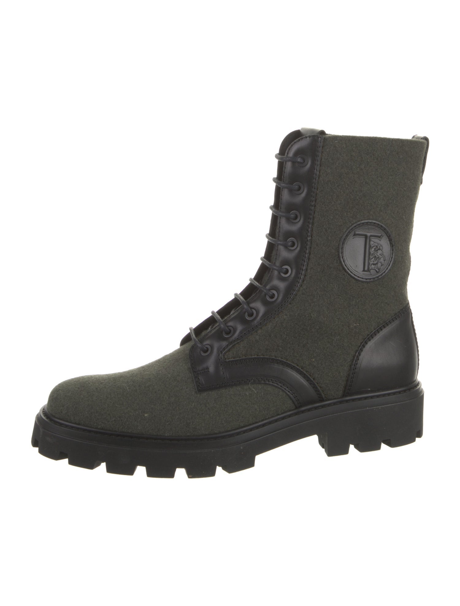 Tod's Wool Combat Boots
