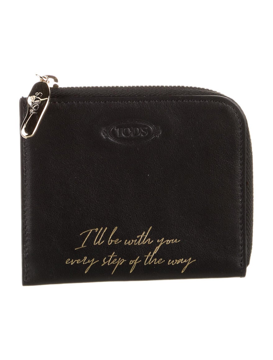 Tod's Leather Printed Coin Pouch