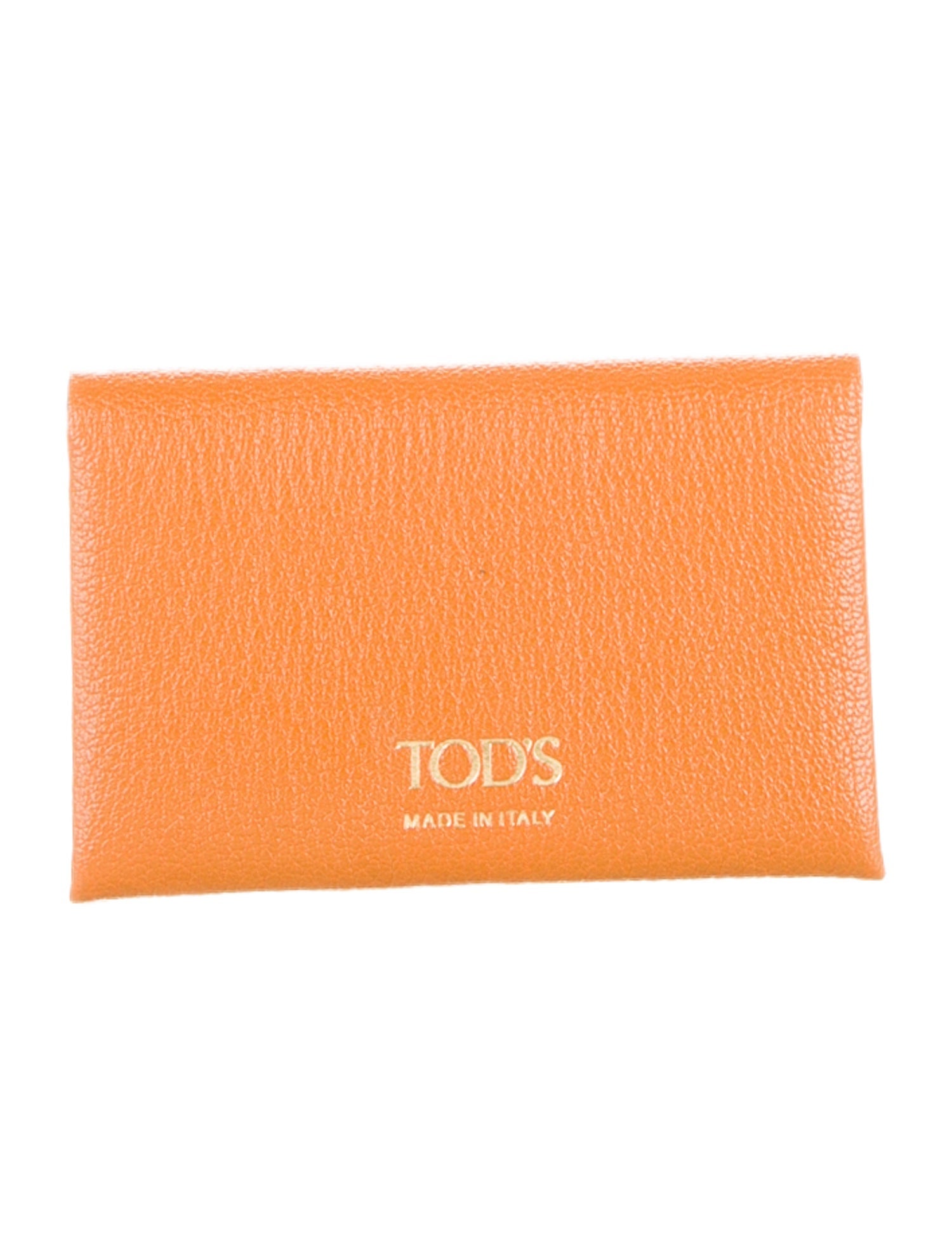 Tod's leather card holder