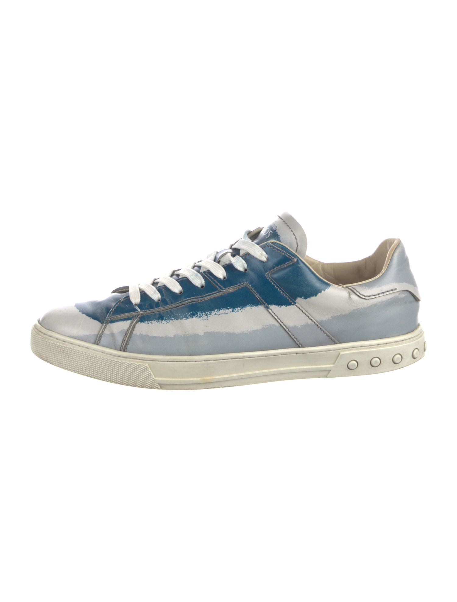 Tod's Leather Printed Sneakers