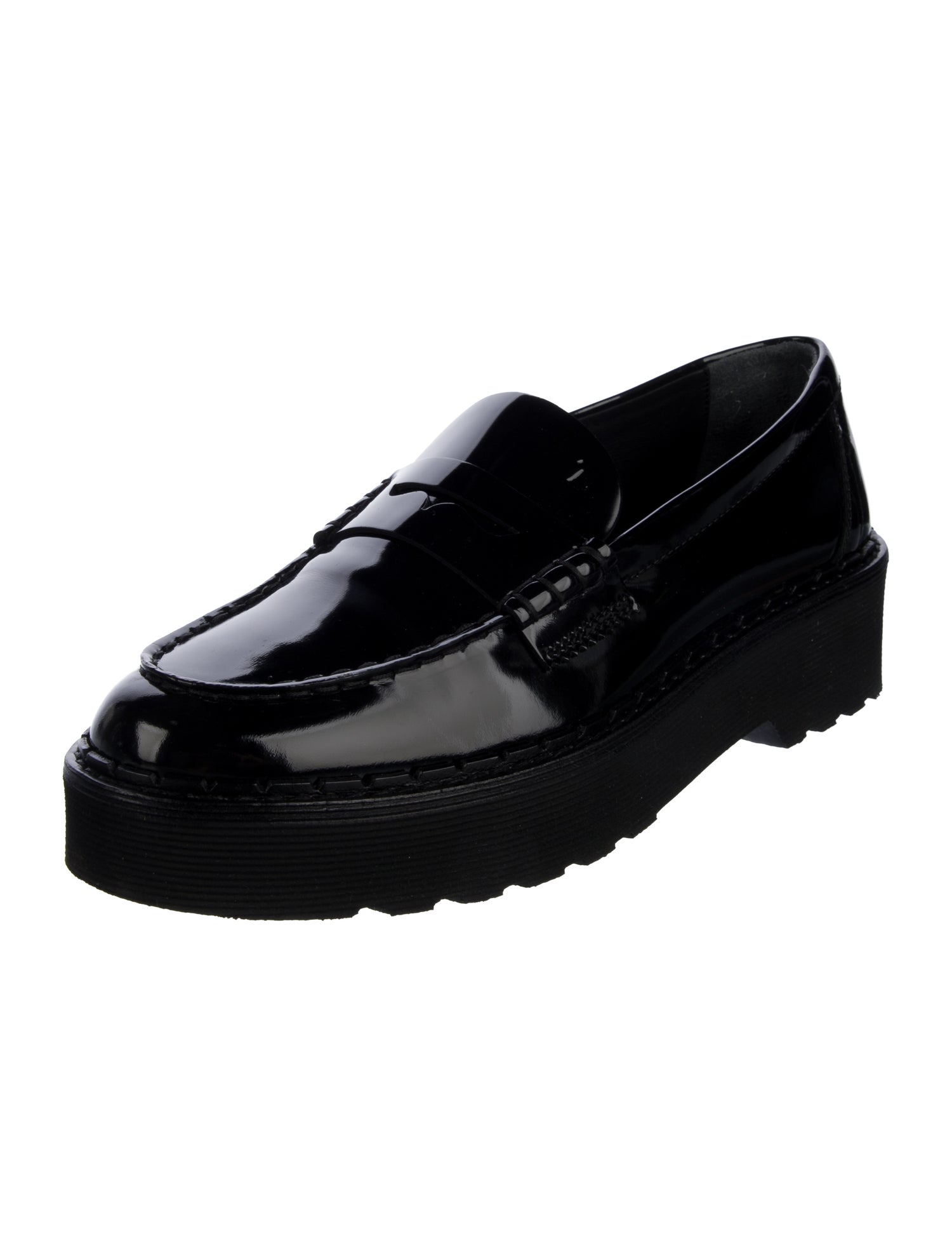 Tod's Patent Leather Loafers