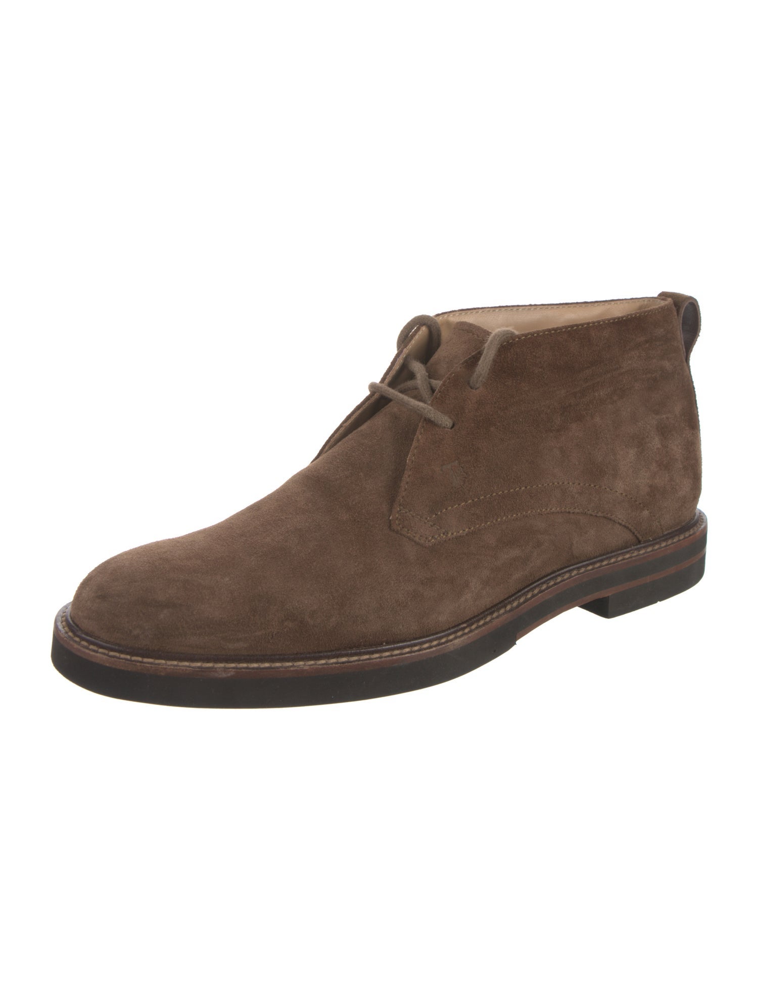 Tod's Suede Lace-Up Boots