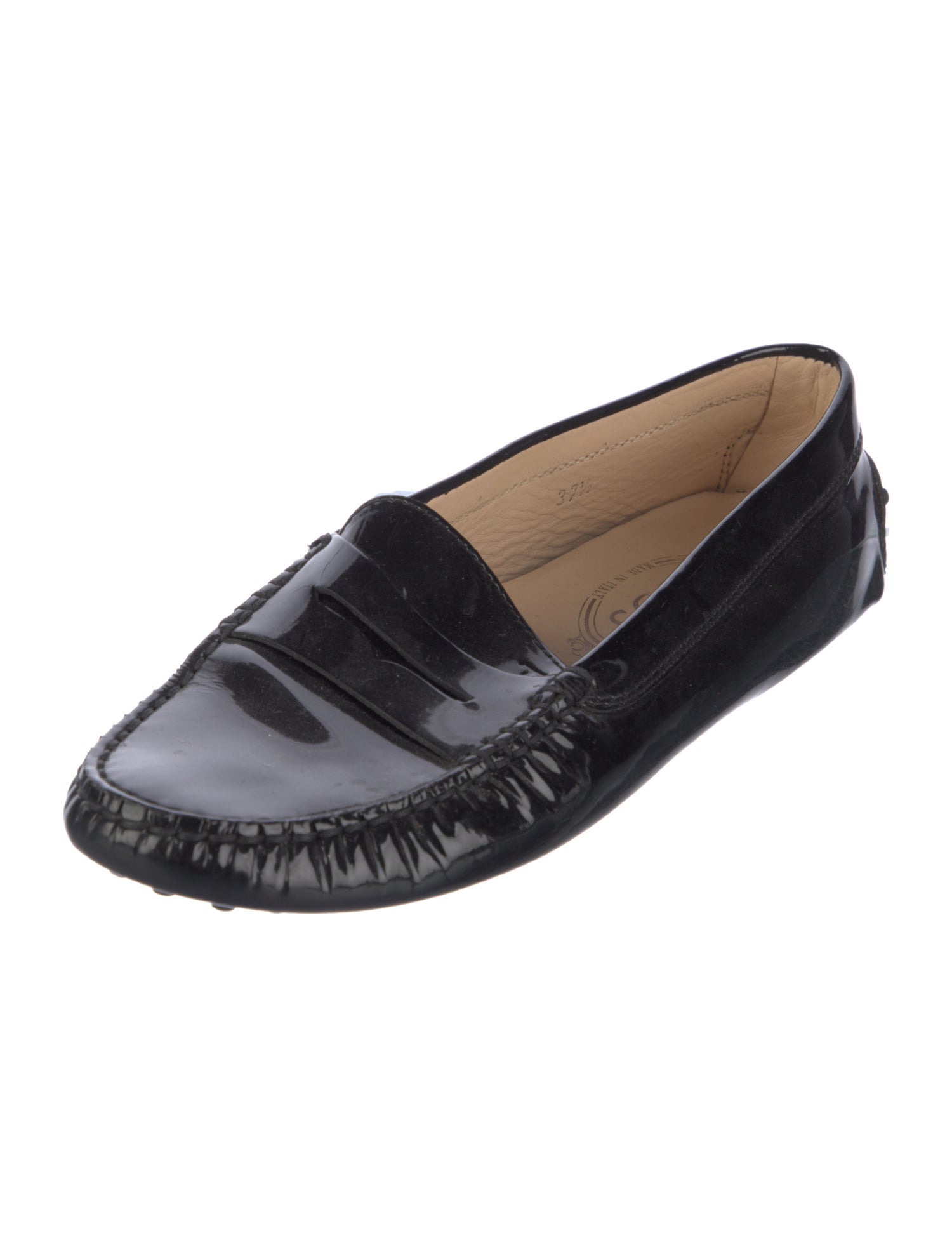 Tod's Patent Leather Loafers