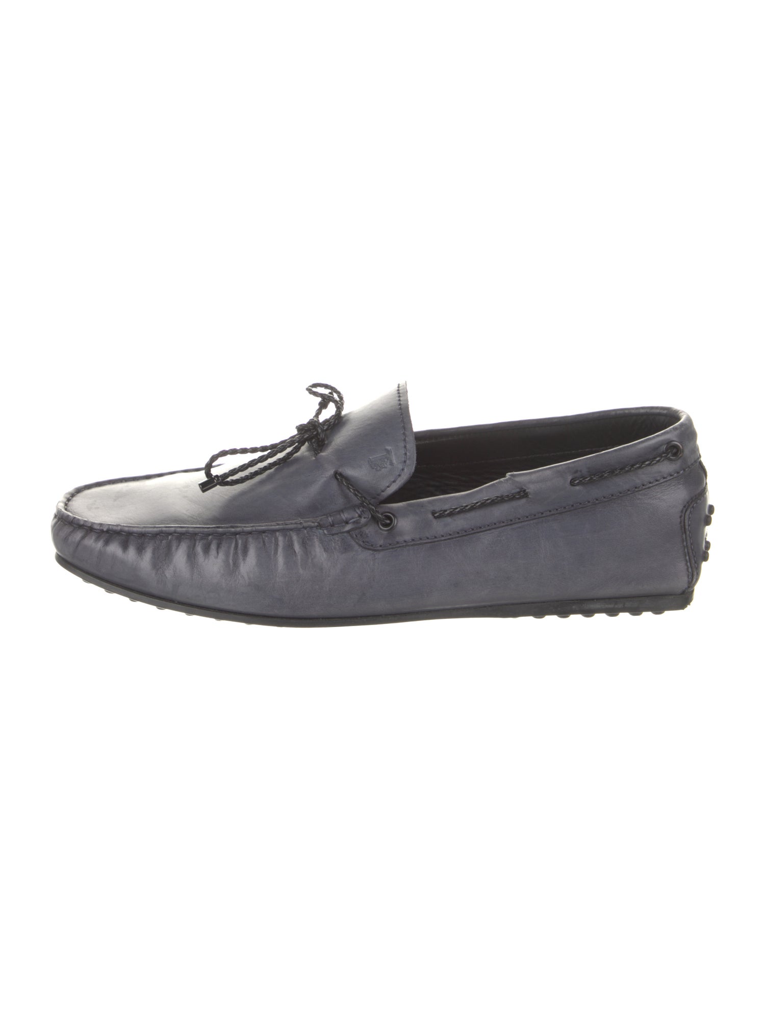 Tod's Vintage Leather Boat Shoes