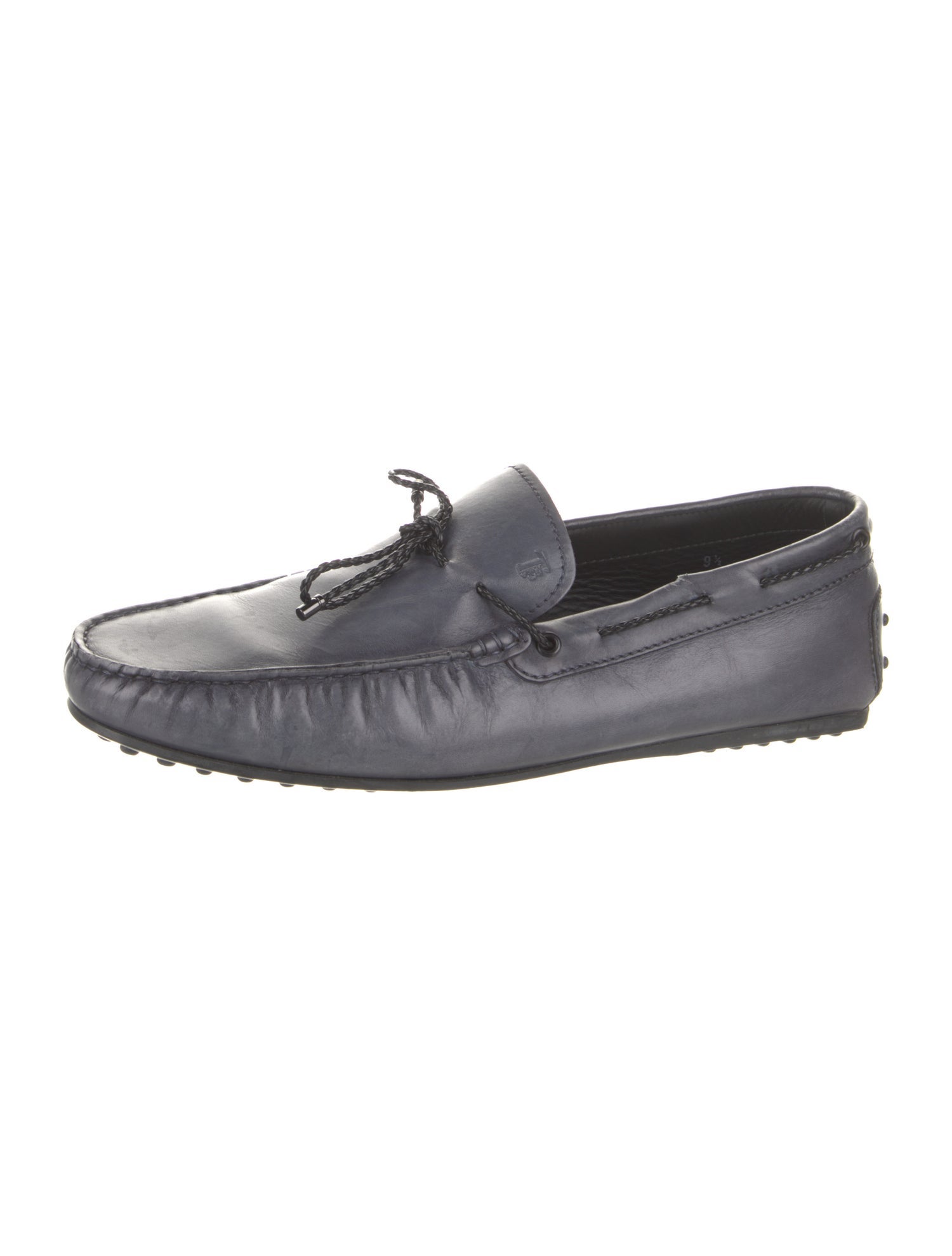 Tod's Vintage Leather Boat Shoes