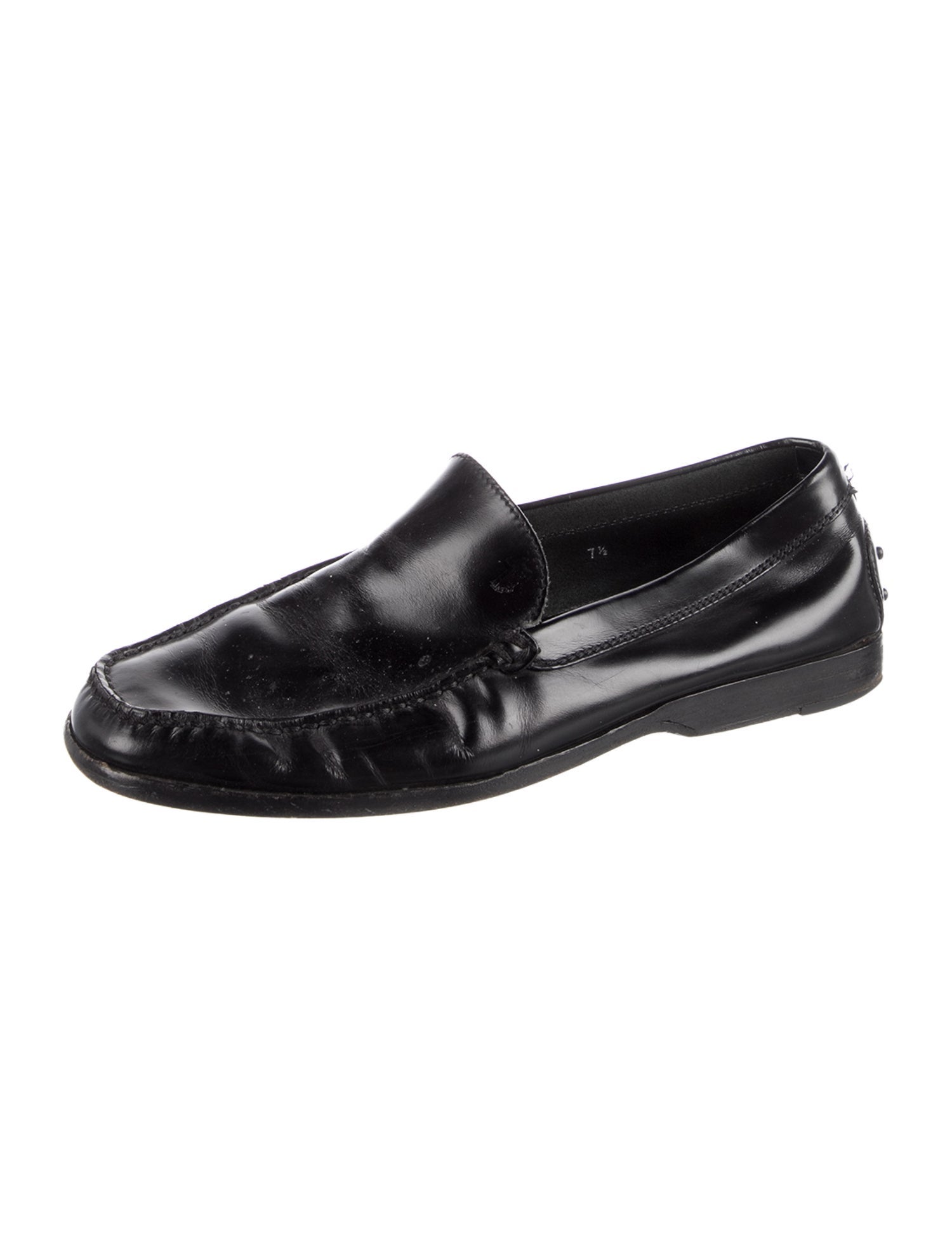 Tod's Leather Dress Loafers