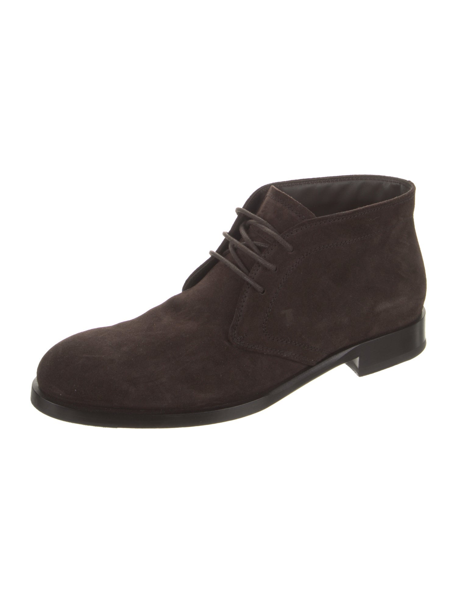 Tod's Suede Lace-Up Boots