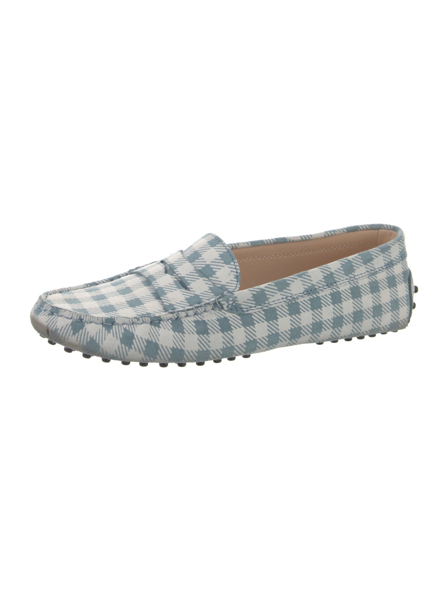 Tod's Leather Printed Loafers