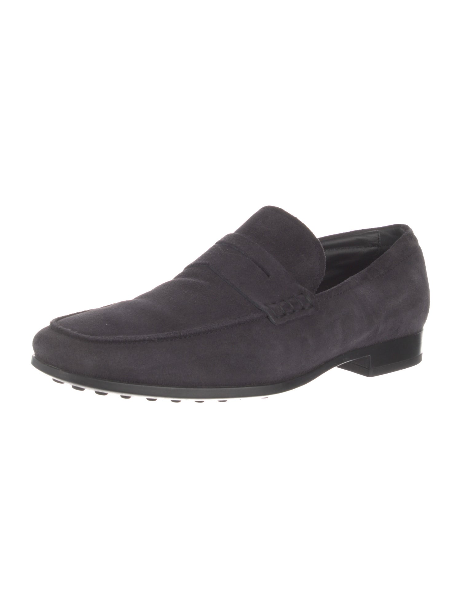 Tod's Suede Dress Loafers