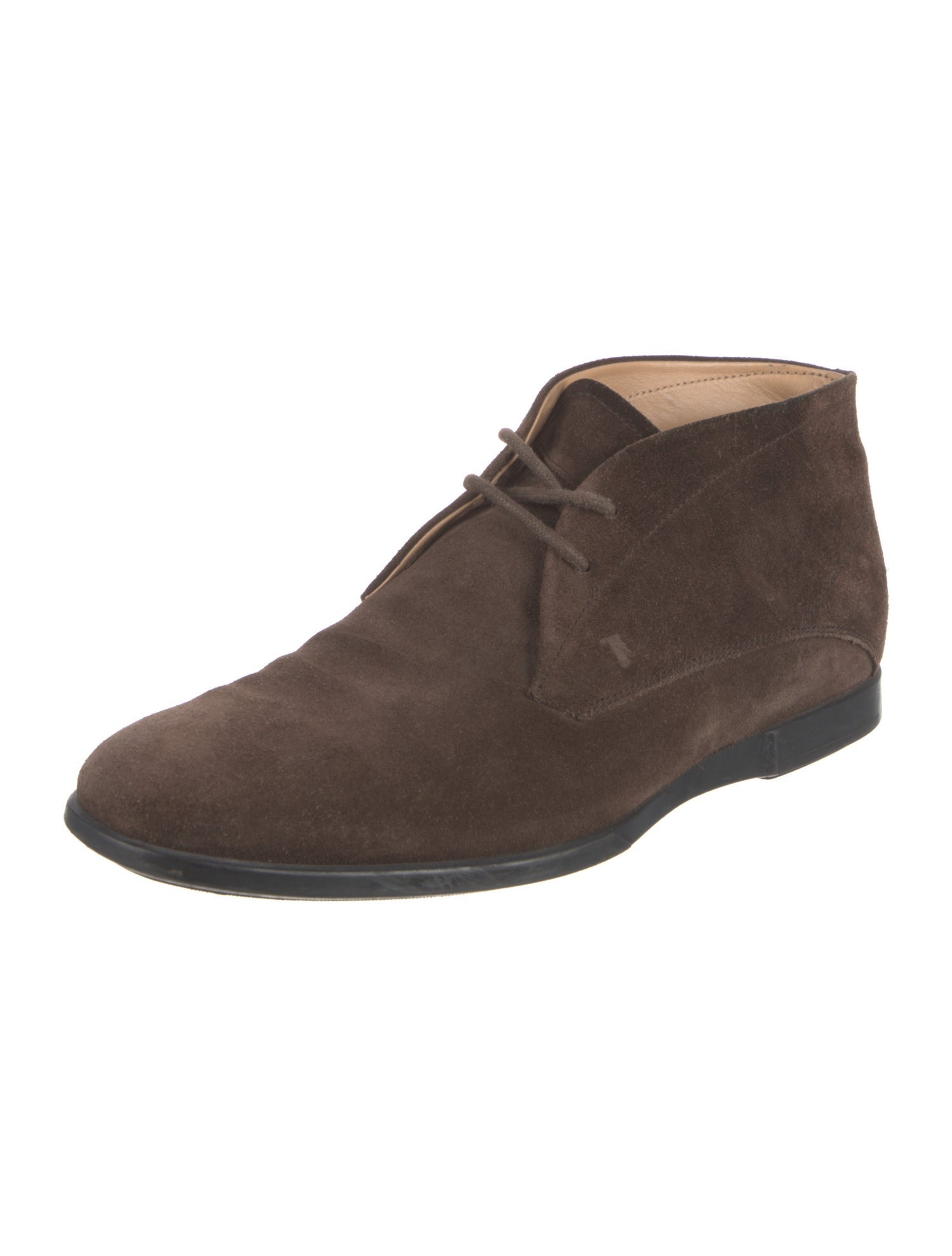 Tod's Suede Lace-Up Boots