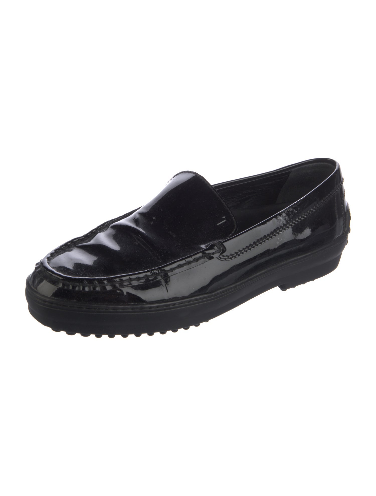 Tod's Patent Leather Loafers
