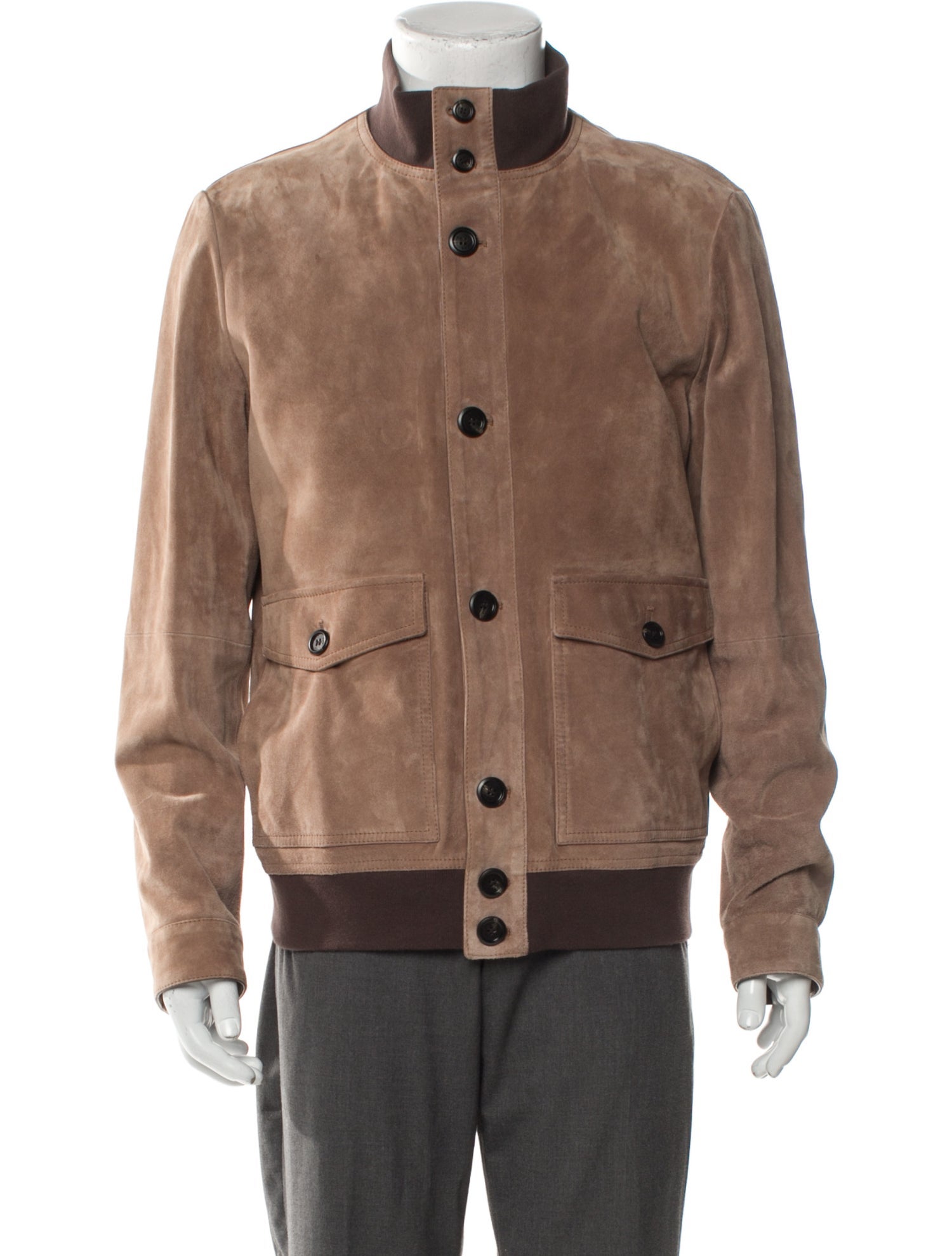Tod's Leather Utility Jacket