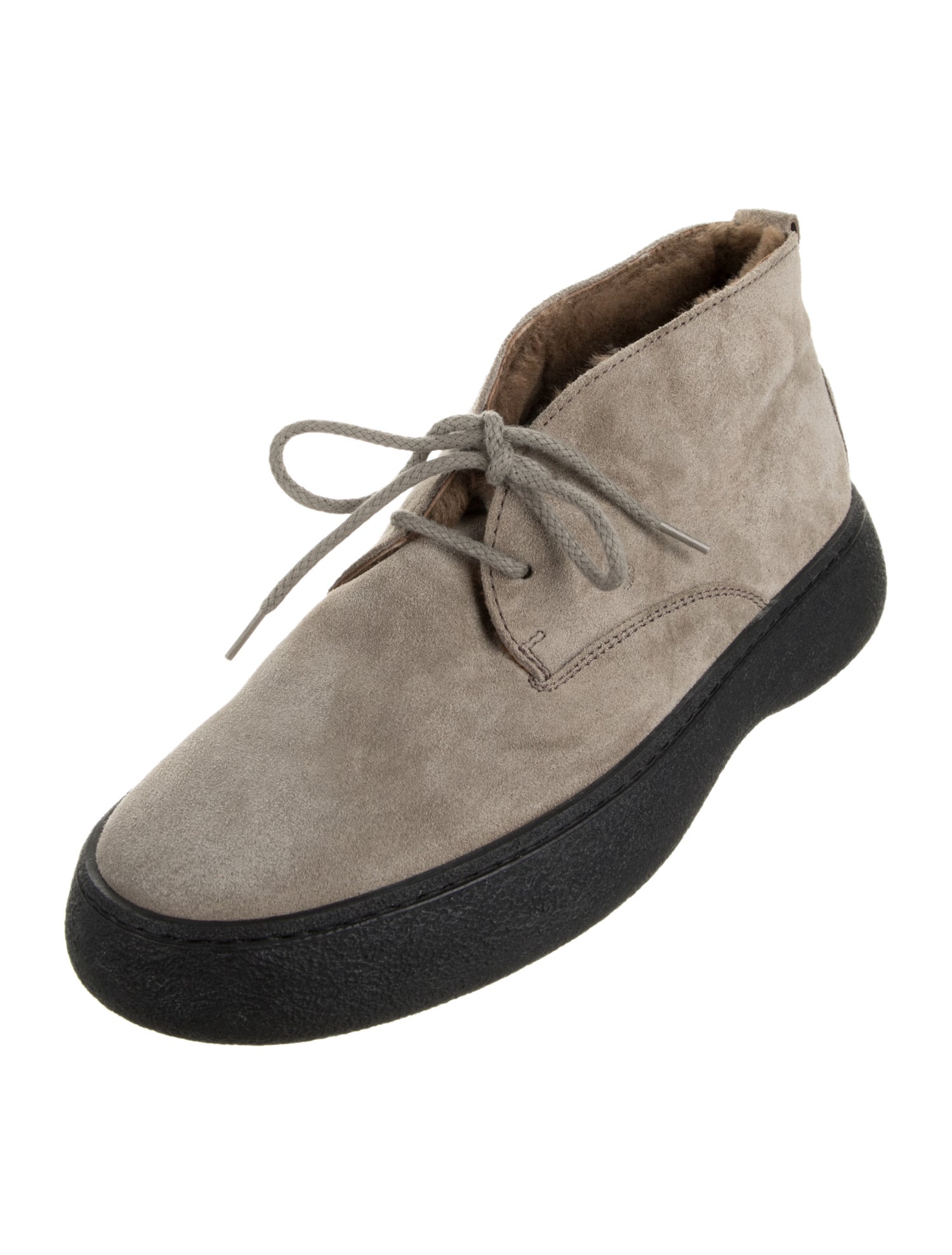 Tod's Suede Lace-Up Boots