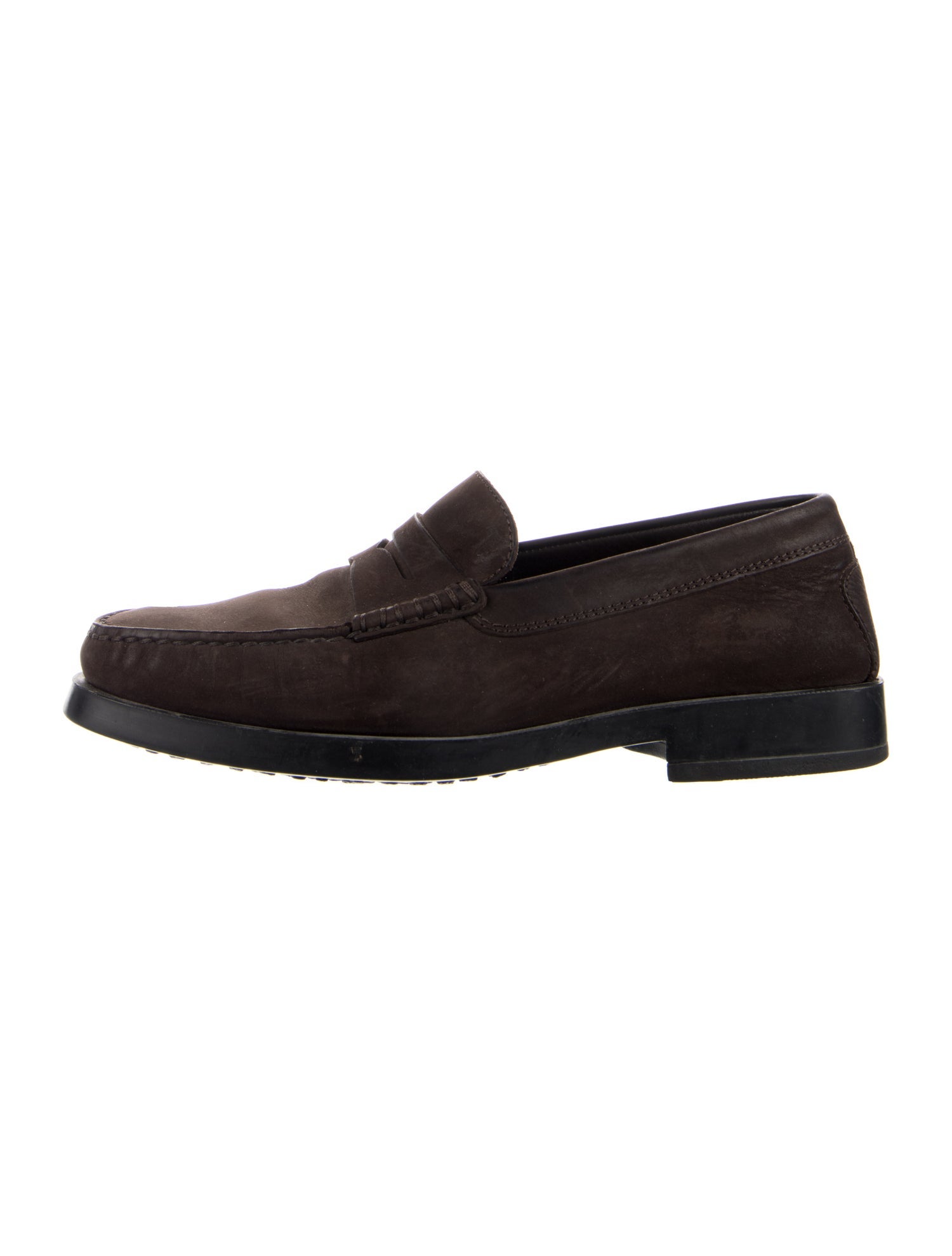 Tod's Suede Dress Loafers