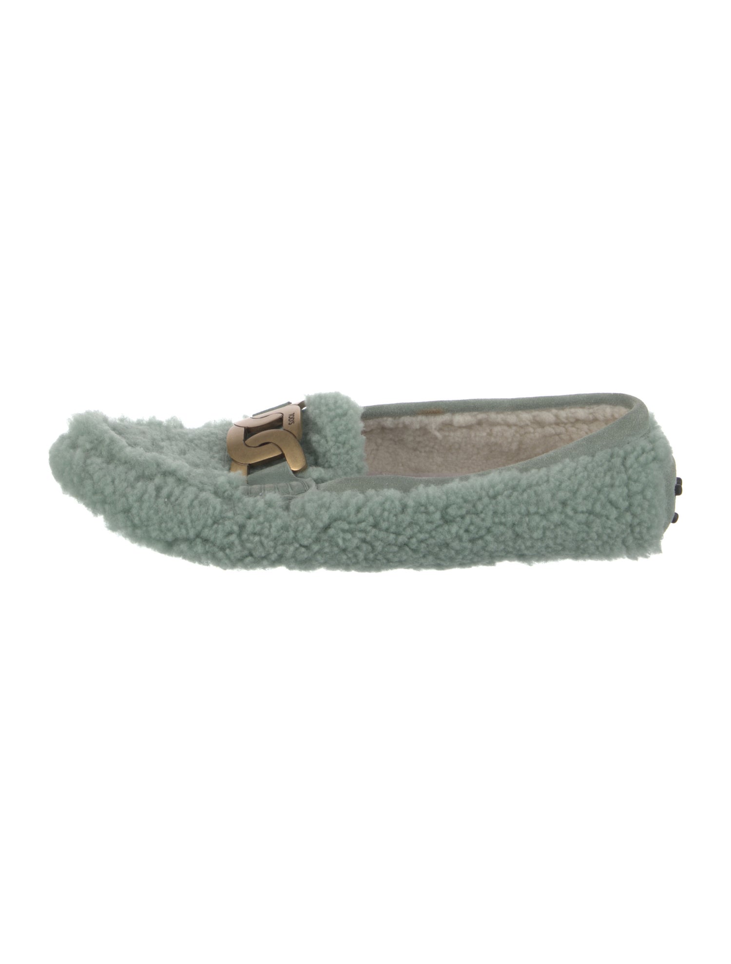 Tod's Shearling Ballet Flats