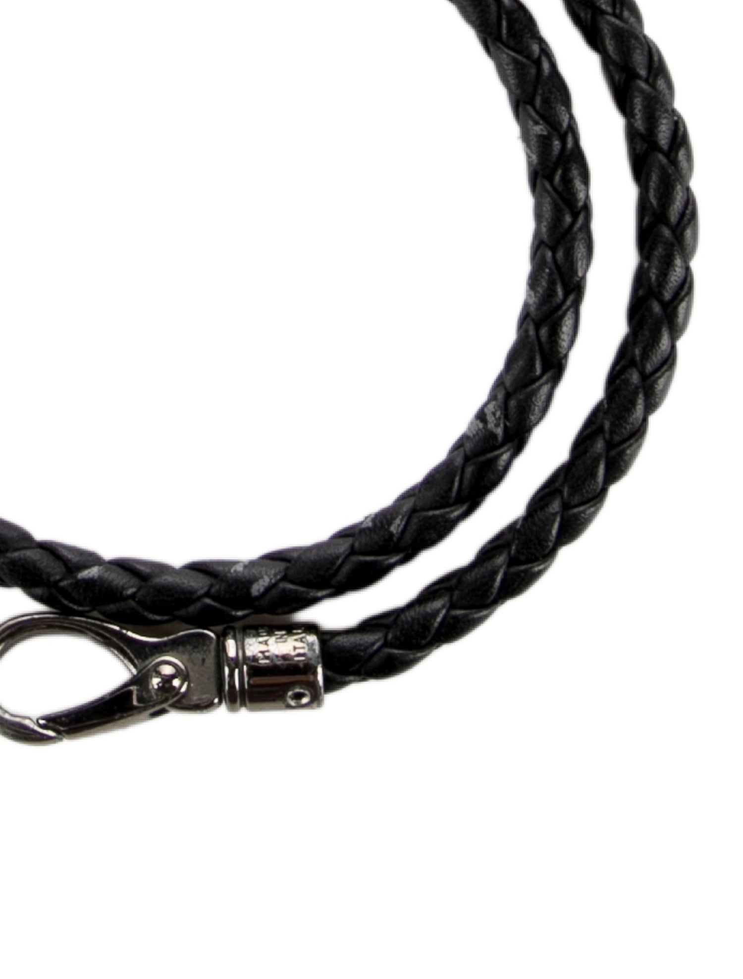 Tod's Braided Leather Keychain