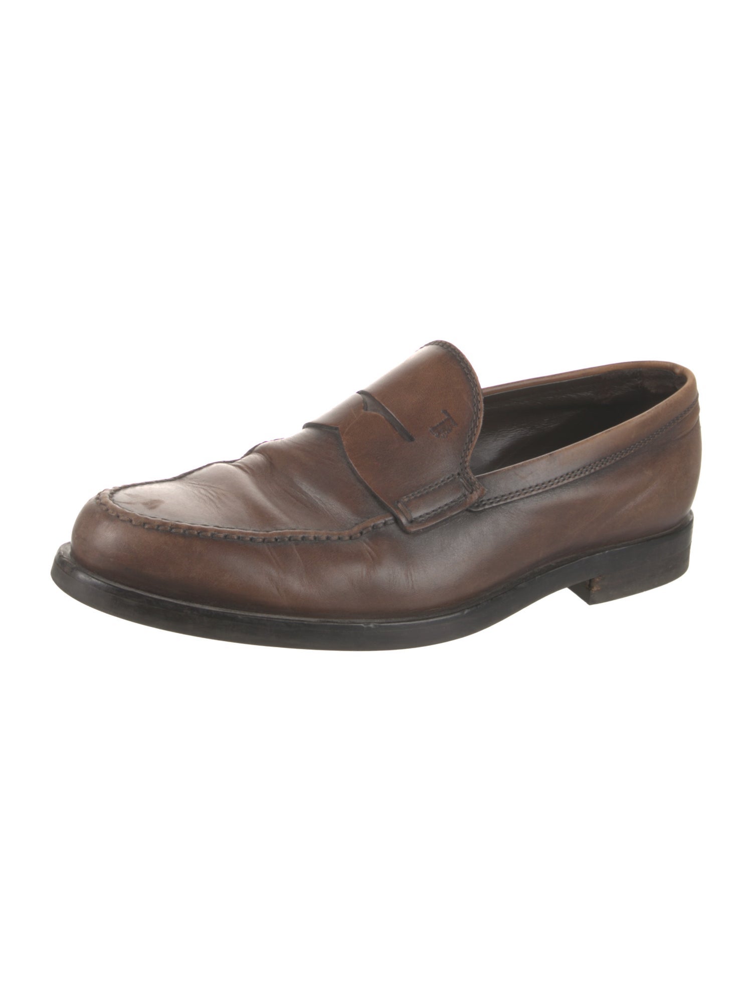 Tod's Leather Dress Loafers