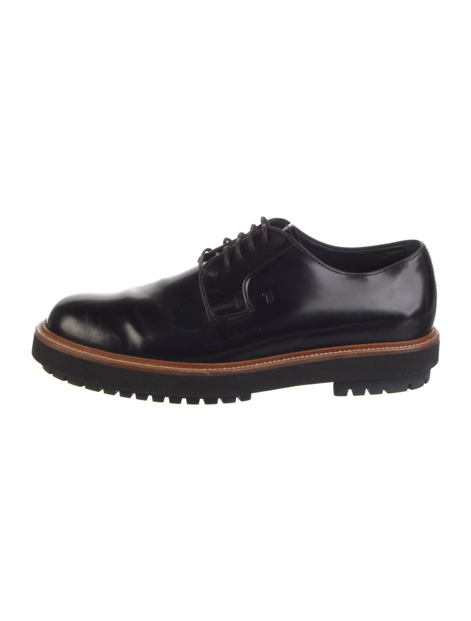 Tod's Patent Leather Derby Shoes