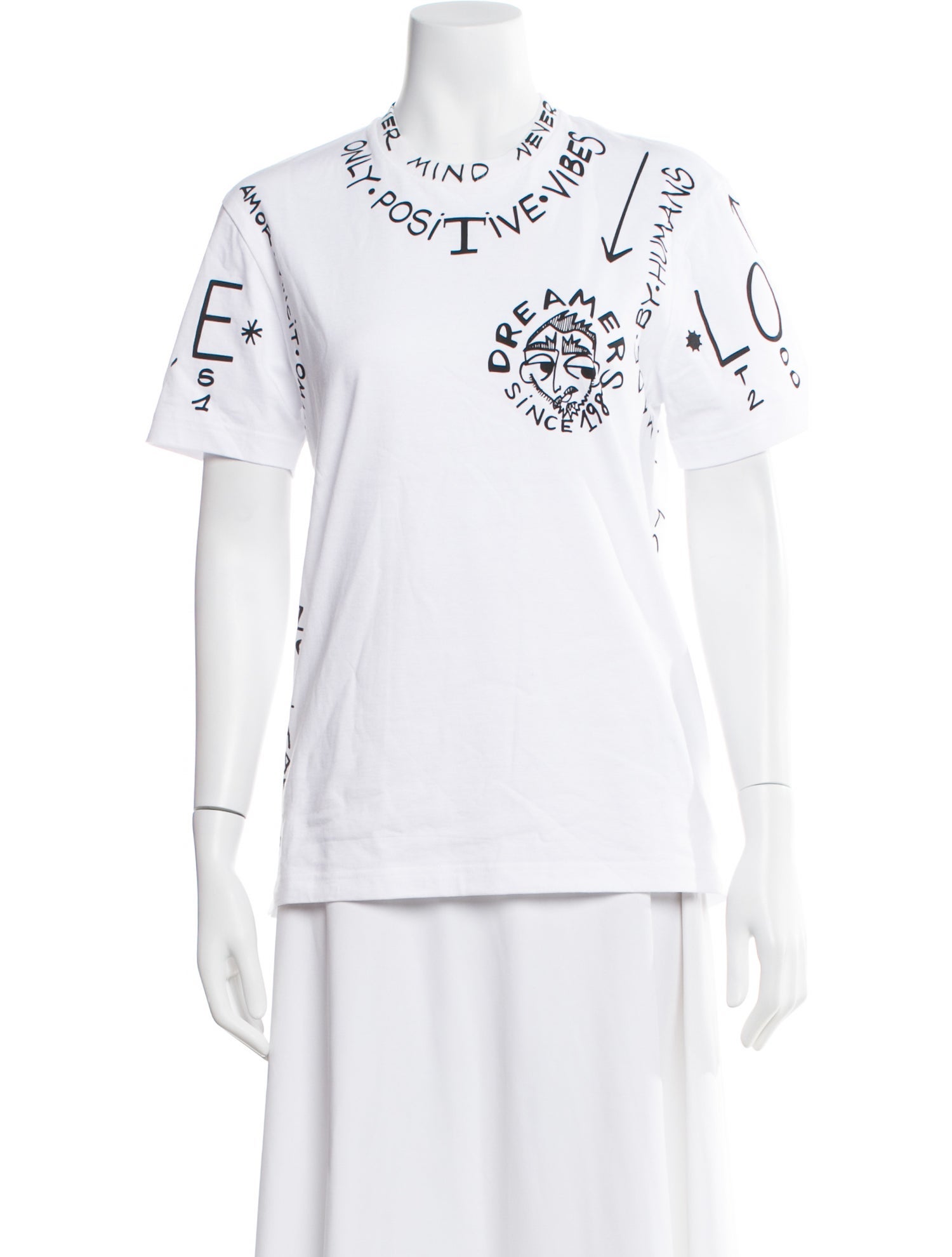 Tod's Graphic Print Crew Neck T-Shirt