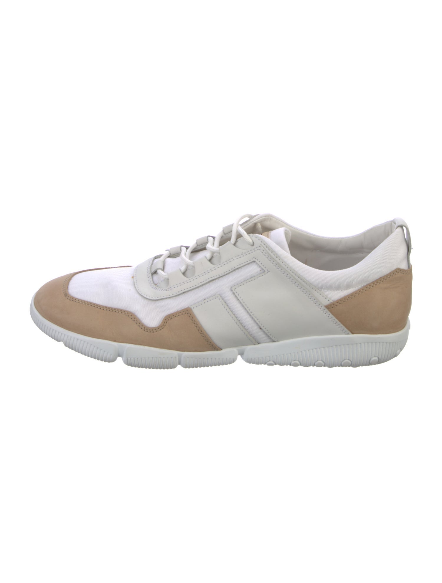 Tod's Leather Colorblock Pattern Sneakers