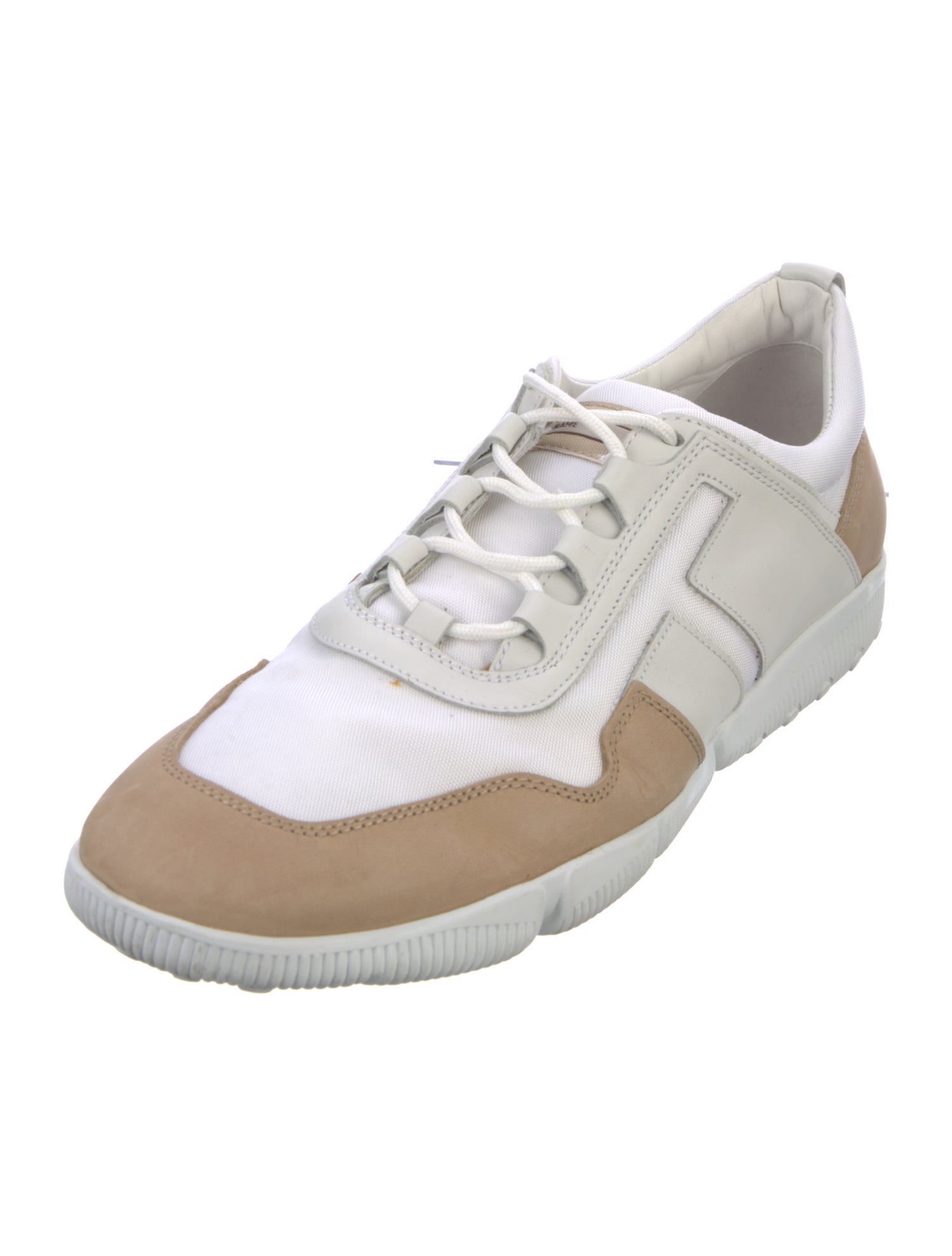 Tod's Leather Colorblock Pattern Sneakers