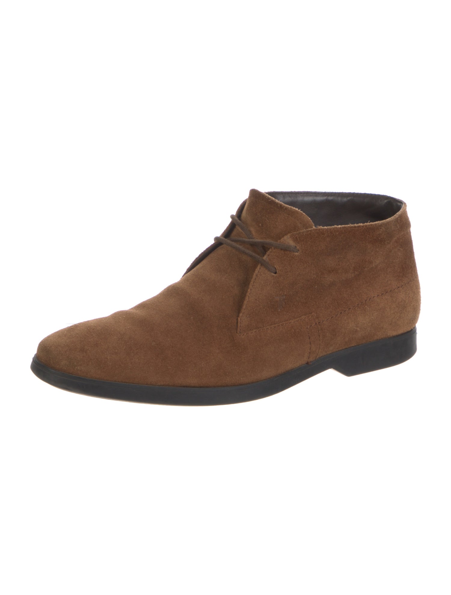 Tod's Suede Lace-Up Boots