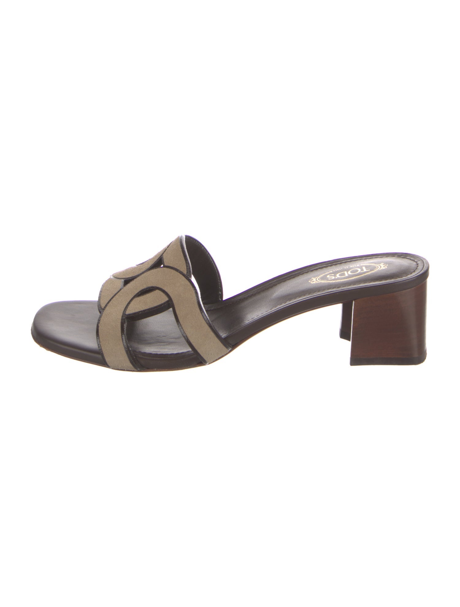 Tod's Suede Slides