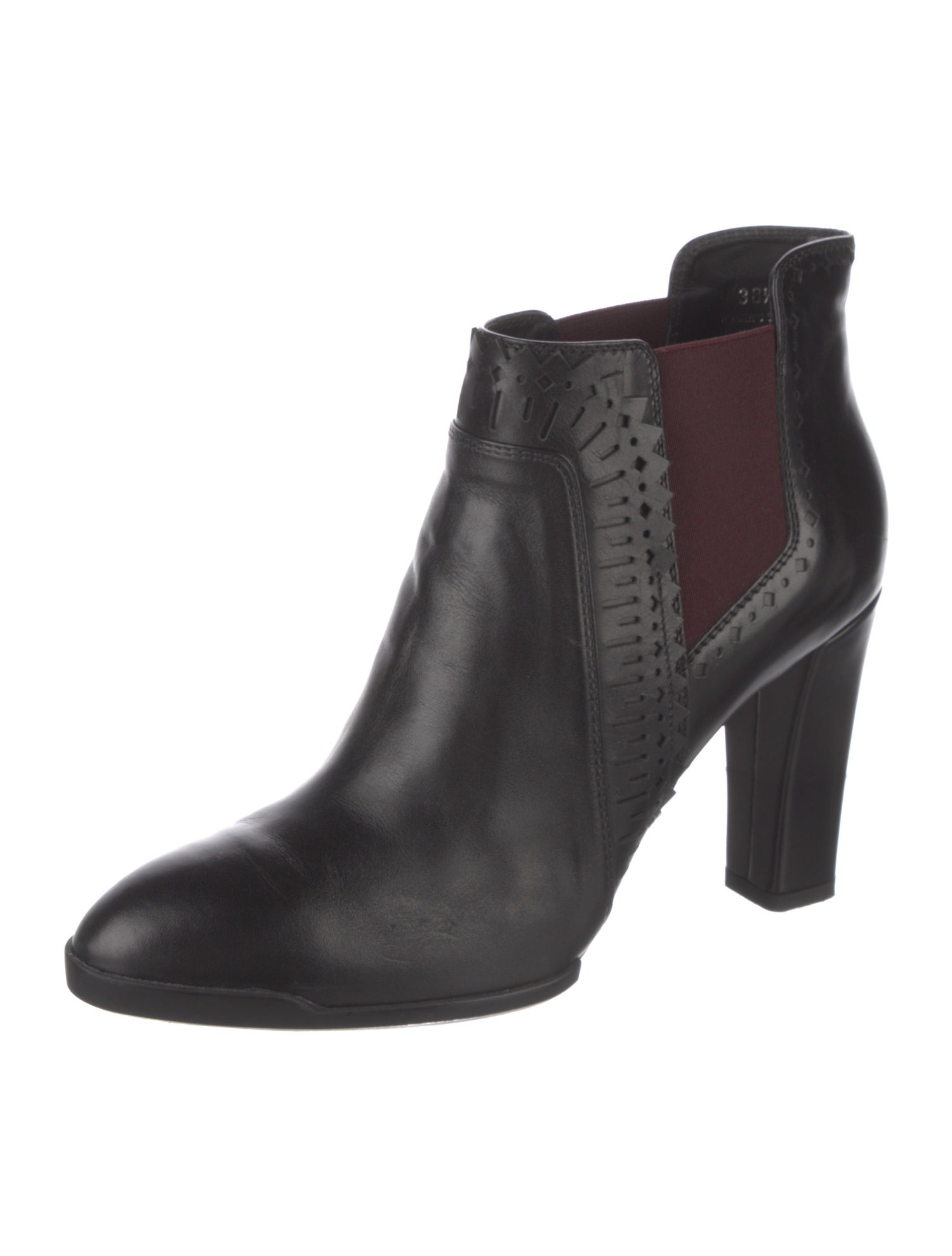Tod's Leather Printed Chelsea Boots
