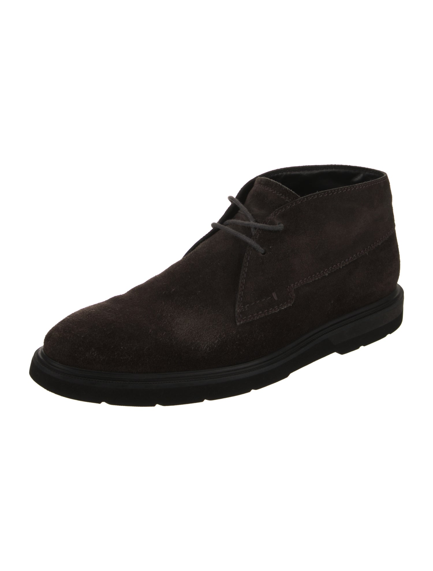 Tod's Suede Lace-Up Boots