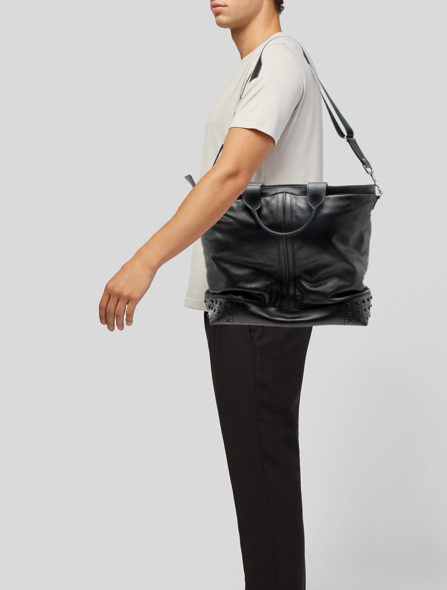 Tod's Leather Weekender Bag