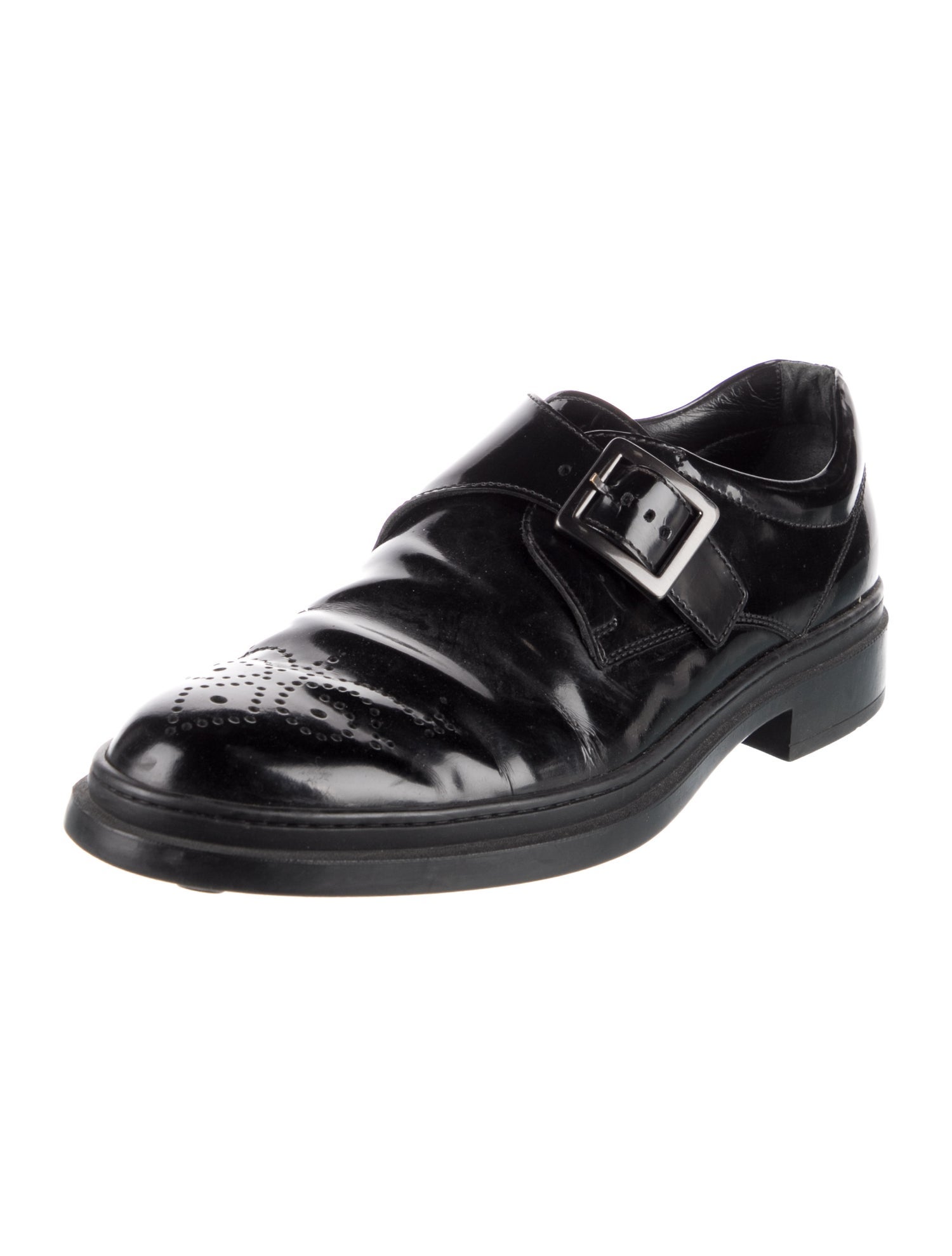 Tod's Leather Monk Straps