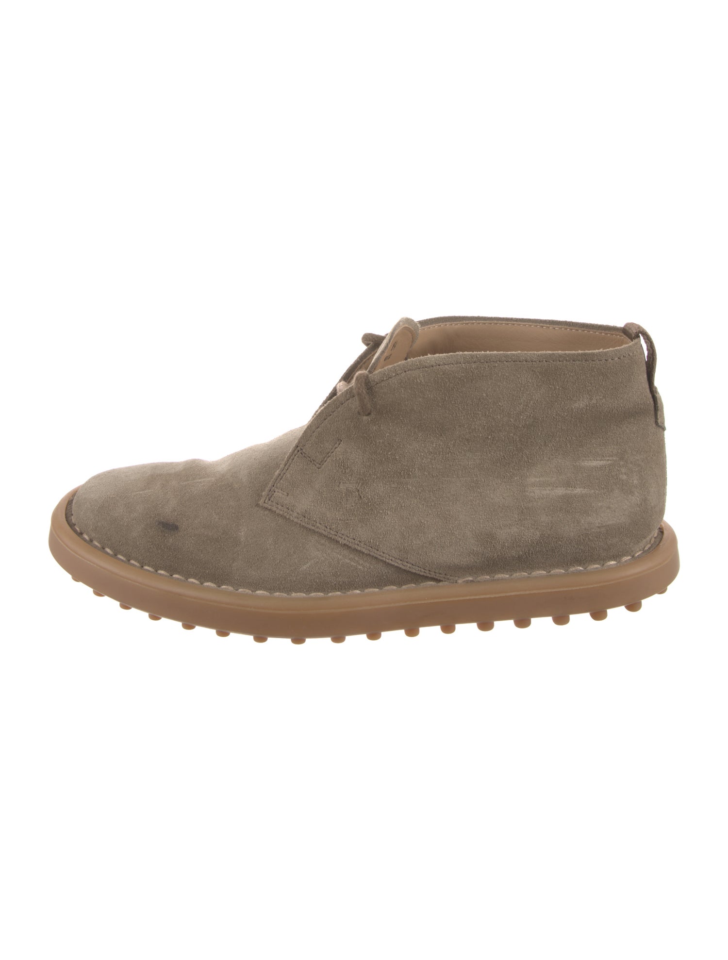 Tod's Suede Lace-Up Boots