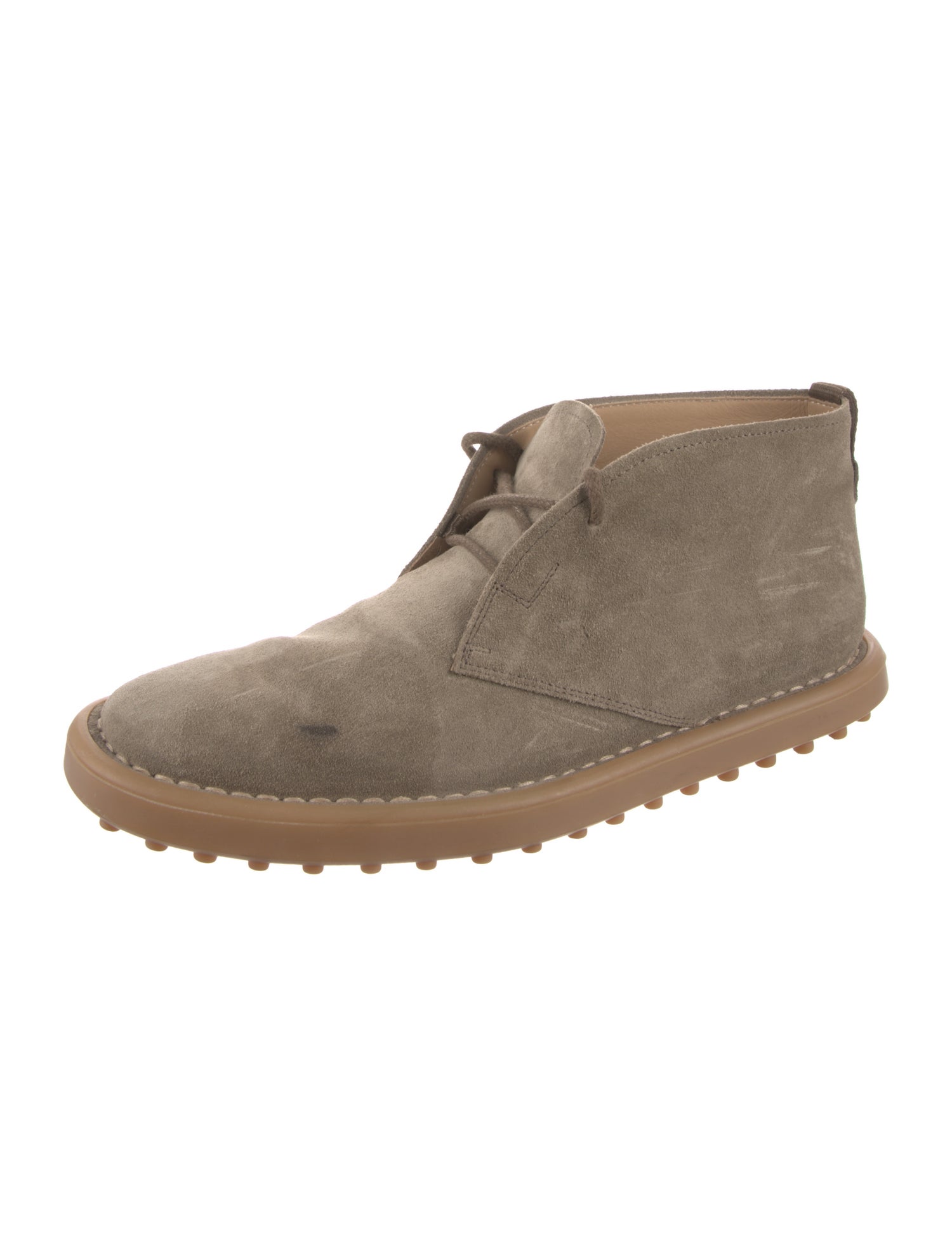 Tod's Suede Lace-Up Boots