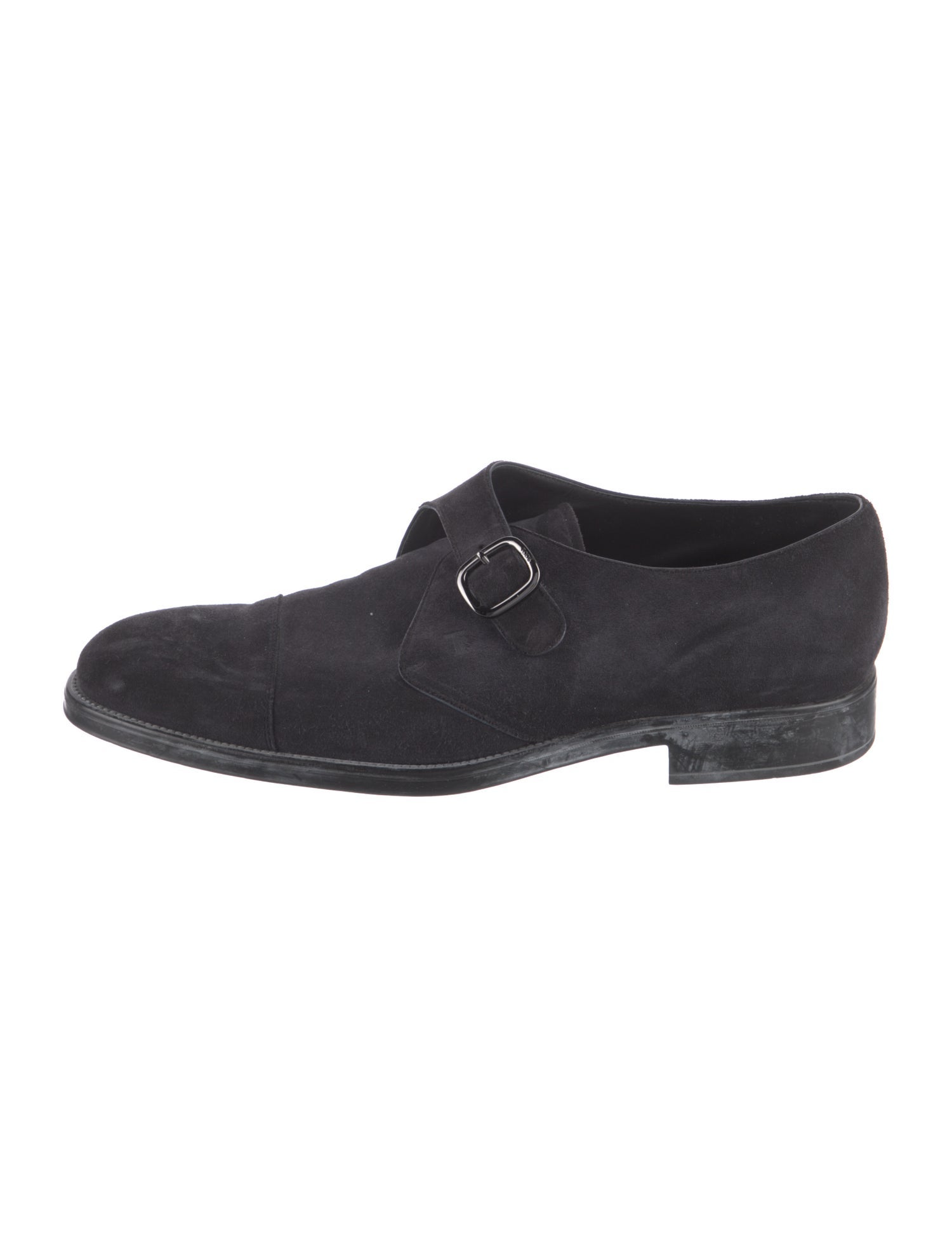 Tod's Suede Monk Straps