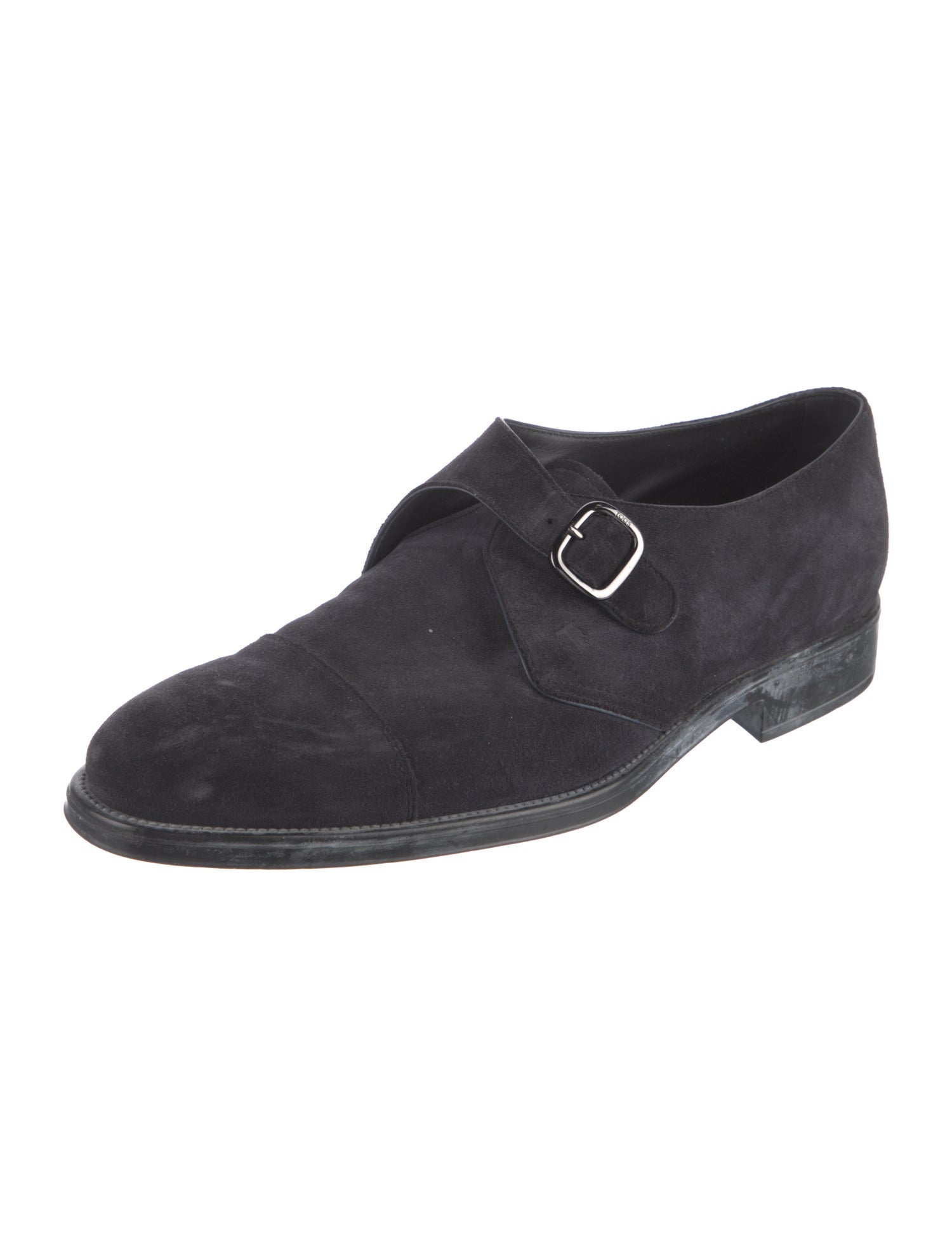 Tod's Suede Monk Straps