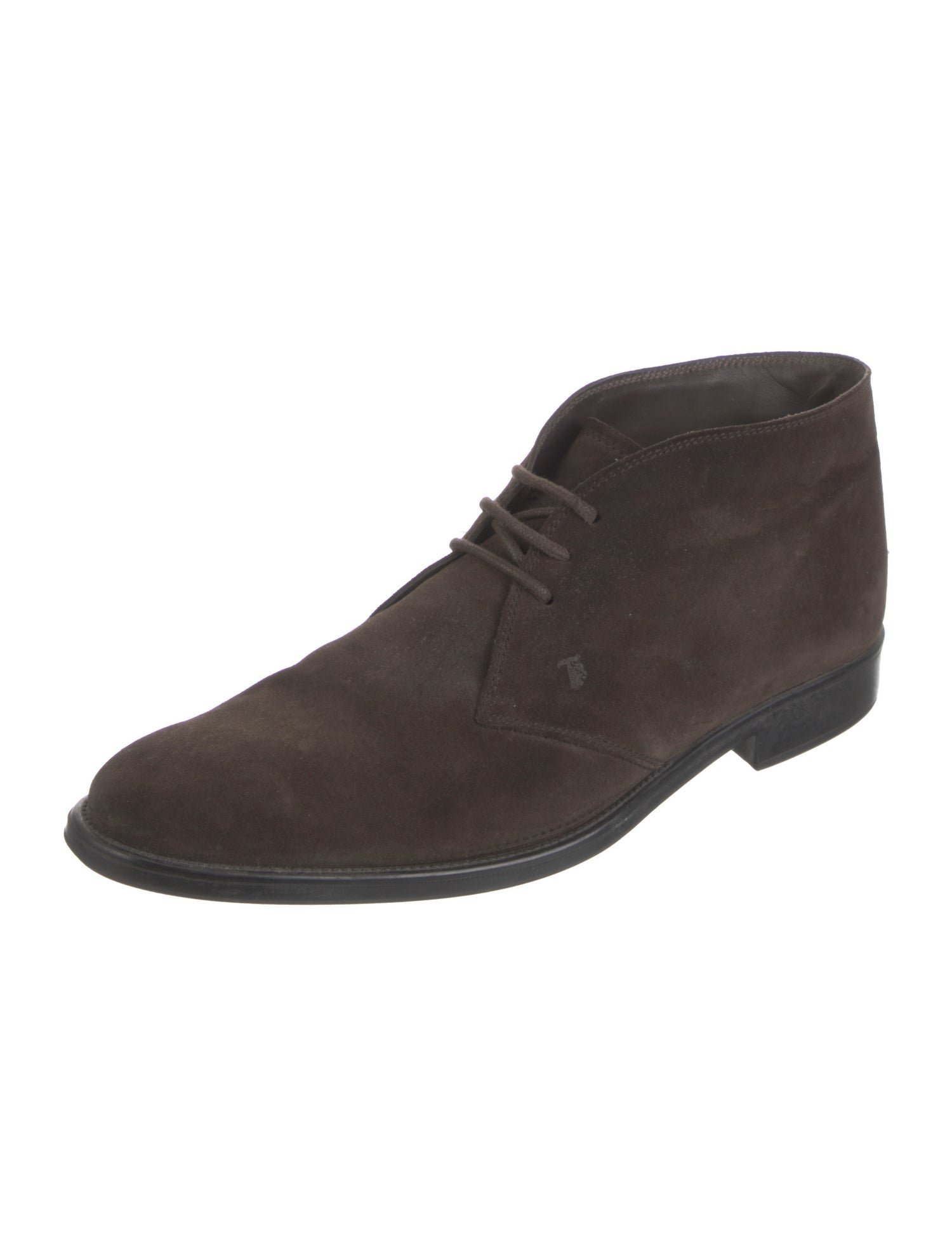 Tod's Suede Lace-Up Boots