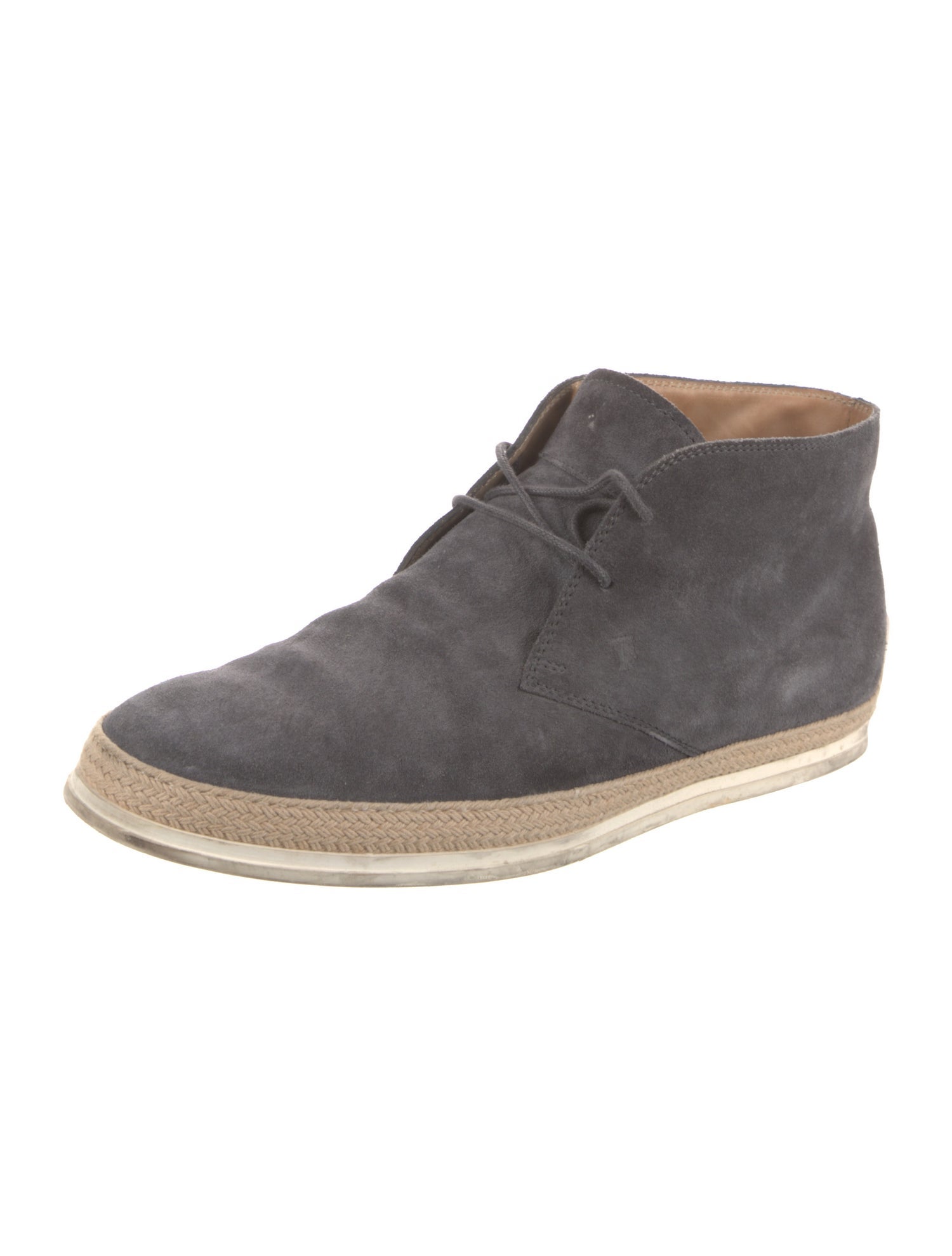 Tod's Suede Lace-Up Boots