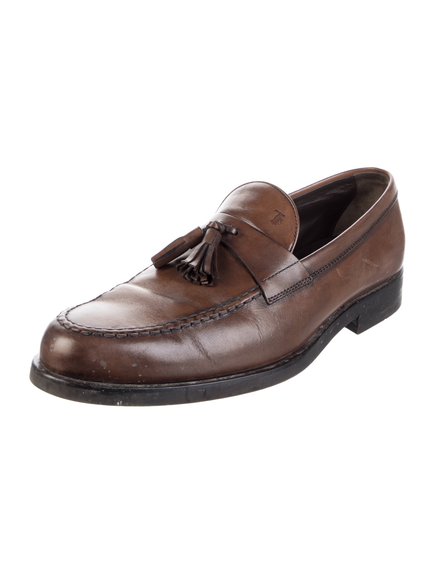 Tod's Leather Dress Loafers