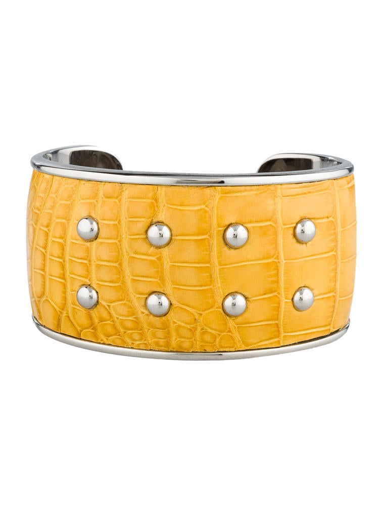Tod's Alligator Cuff