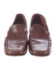 Tod's Leather Square-Toe Loafers