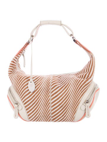 Tod's Ponyhair & Leather Handle Bag