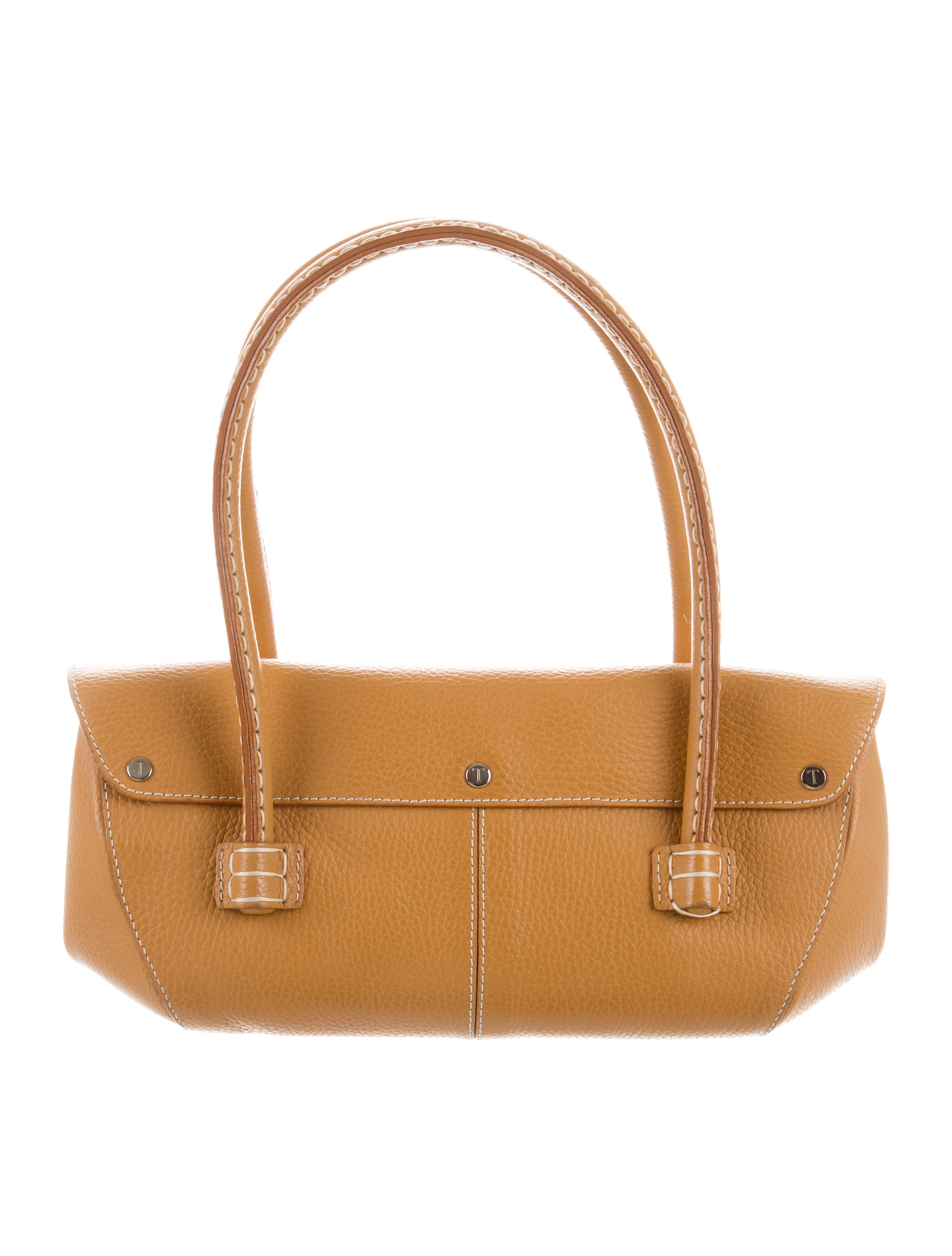 Tod's Corniche Wave E/W Shoulder Bag - Brown Shoulder Bags