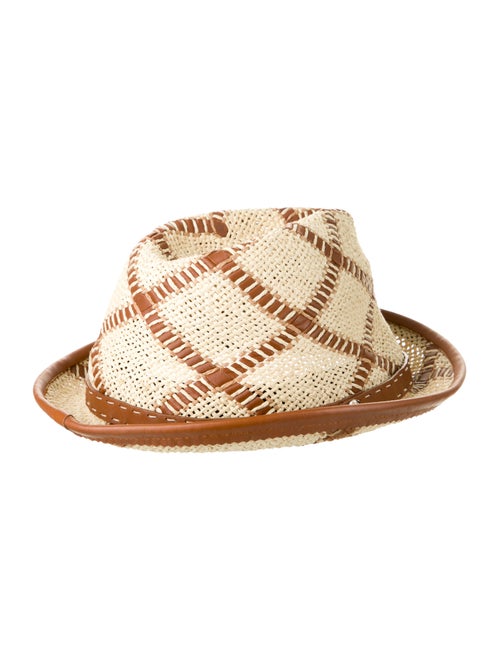 Tod's Straw Fedora Hat