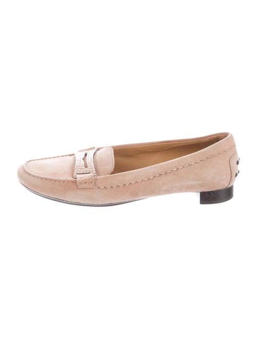 Tod's Embellished Penny Loafers