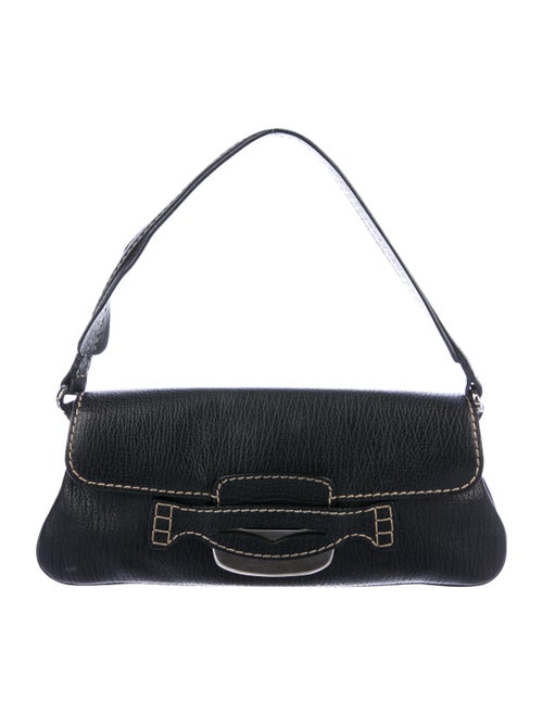 Tod's Leather Shoulder Bag Black