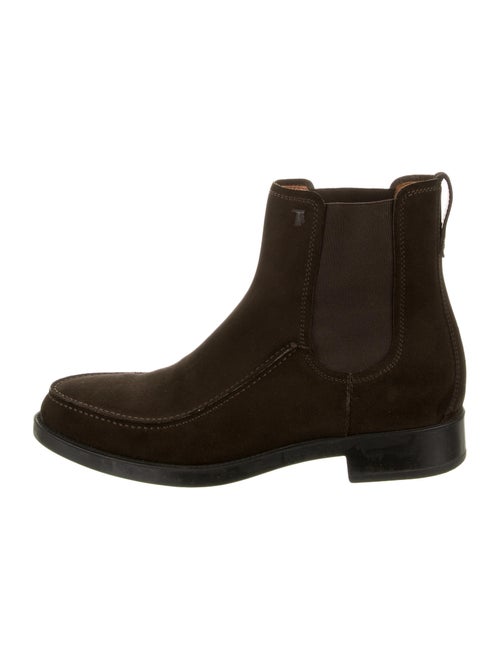 Tod's Suede Ankle Boots brown
