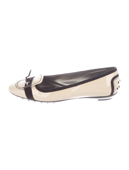 Tod's Patent Leather Ballet Flats
