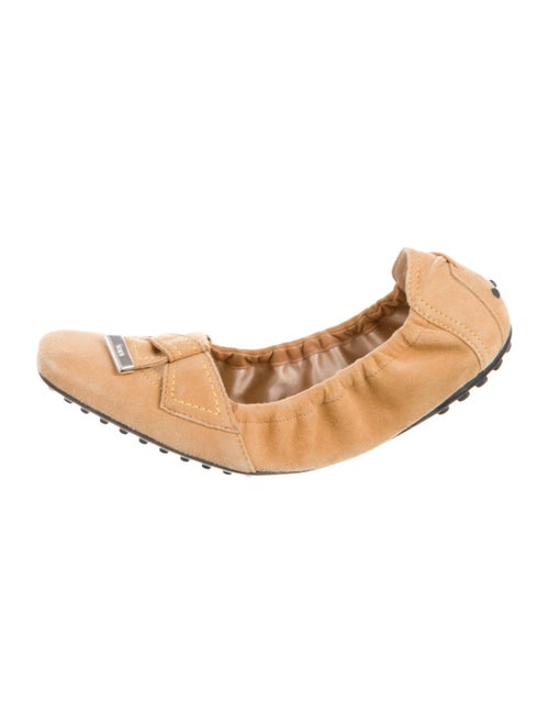 Tod's Suede Ballet Flats
